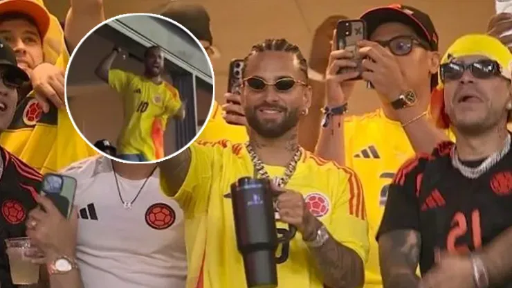 VIDEO. Acalorada discusión entre Maluma y los hinchas argentinos provoca controversia en redes durante la final de la Copa América imagen de la publicación