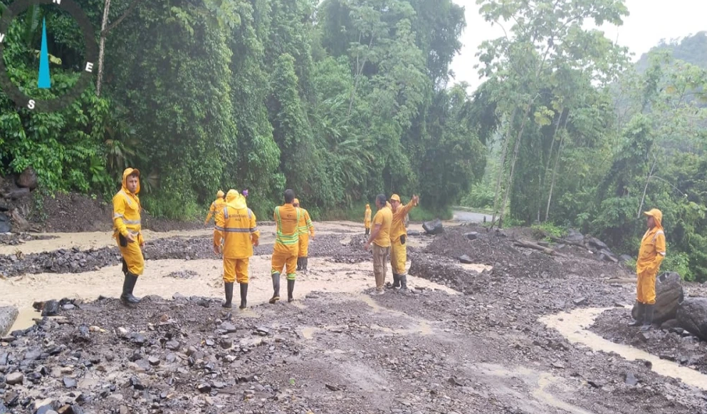 Fuertes lluvias causan estragos en San Vicente de Chucurí imagen de la publicación