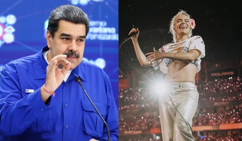 Karol G desmiente declaraciones de Nicolás Maduro sobre canción para su campaña presidencial. imagen de la publicación