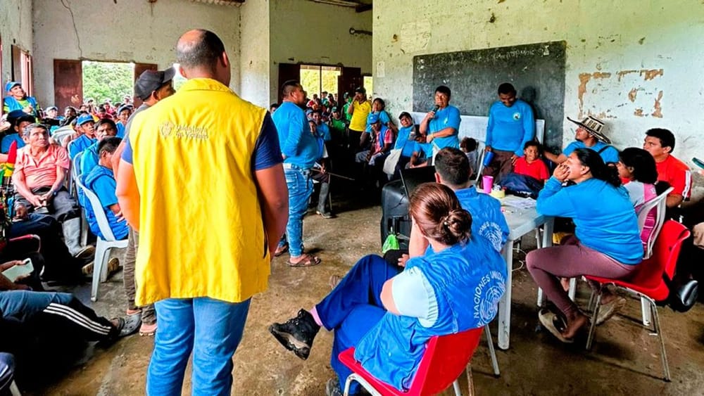 Comunidad Motilón Barí y autoridades definen plan de reparación colectiva en Norte de Santander imagen de la publicación