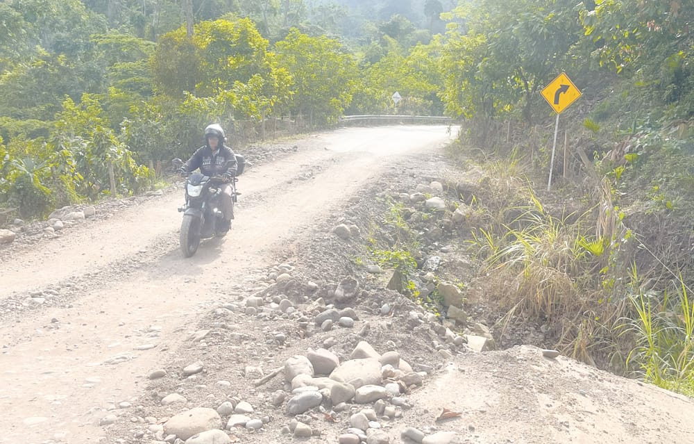 Alerta en San Vicente de Chucurí: Capital del aguacate se queda sin carretera imagen de la publicación