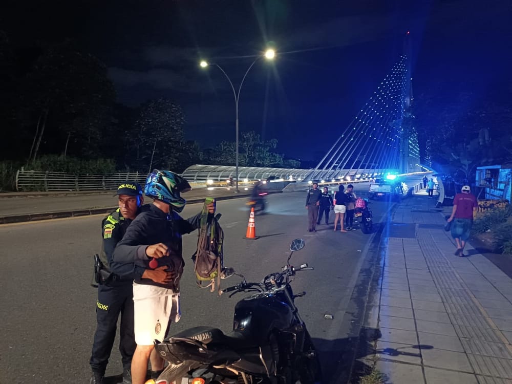 Policía intensifica controles en el Puente de la Novena en Bucaramanga imagen de la publicación
