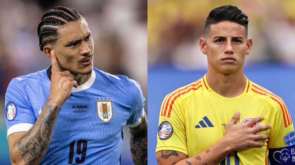 Predicciones del partido Colombia vs Uruguay en la semifinal de la Copa América según la inteligencia artificial imagen de la publicación