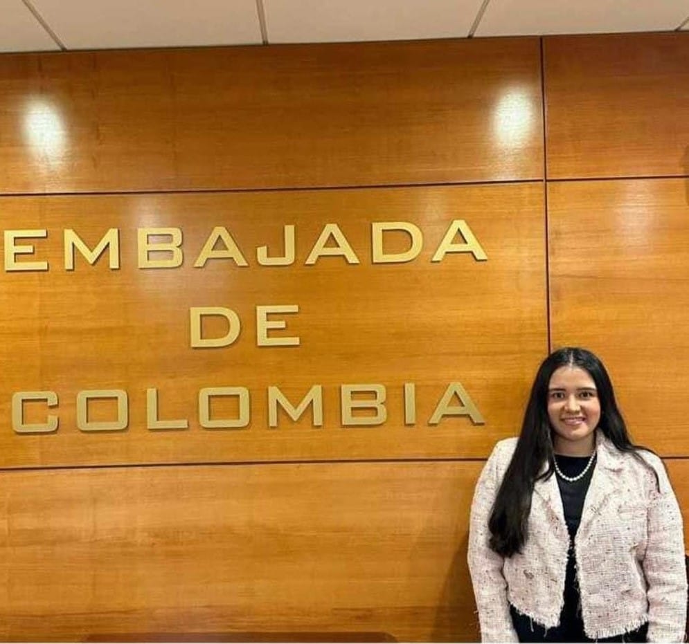 Santandereana en Embajada de Colombia en Washington imagen de la publicación
