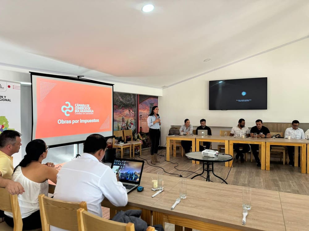 Gobernación de Santander promueve Obras por Impuestos para impulsar el crecimiento regional imagen de la publicación