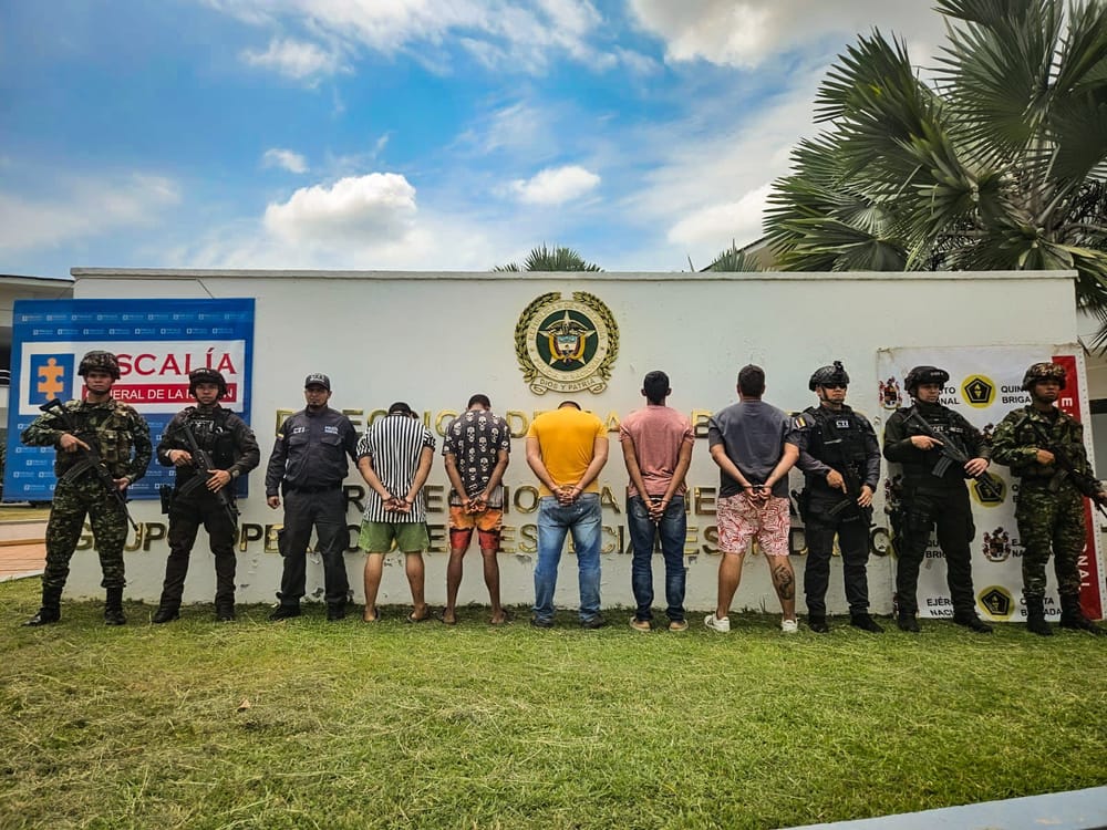 Capturados cinco delincuentes dedicados al hurto de elementos de la industria de hidrocarburos en Barrancabermeja imagen de la publicación