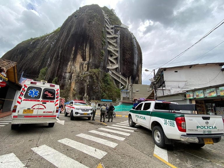 Turista panameña fallece durante ascenso a la Piedra del Peñol imagen de la publicación