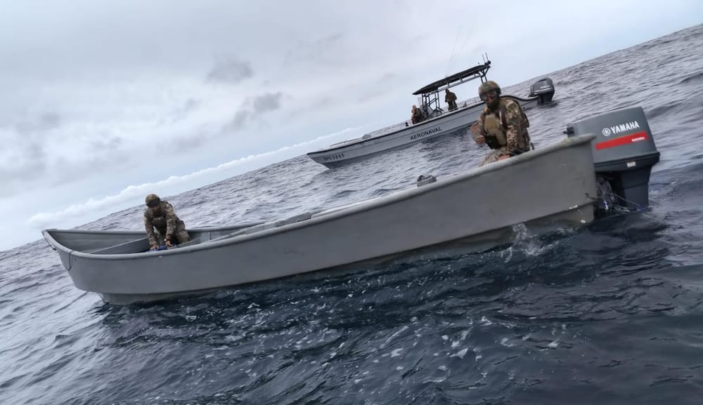 Golpe al narcotráfico con la incautación de más de dos toneladas de cocaína en aguas panameñas imagen de la publicación