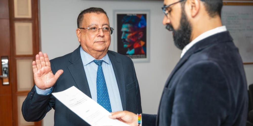 William Mercado posesionado como comisionado en la Creg imagen de la publicación