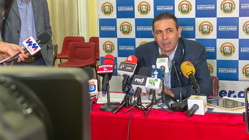 Gobernador General (r) Juvenal Díaz Mateus revela nuevos proyectos para Santander imagen de la publicación