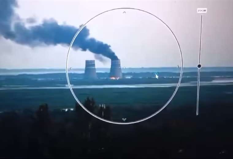 Incendio en central nuclear en Ucrania imagen de la publicación