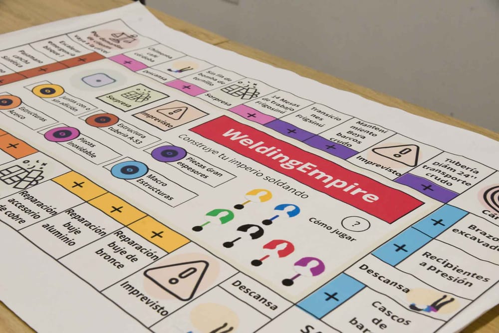 Welding Empire: Un juego de mesa para aprender metalurgia y soldadura imagen de la publicación