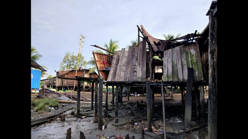 Vendaval en Timbiquí deja un muerto y 240 familias afectadas imagen de la publicación