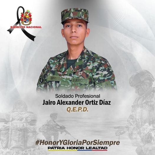 Muere soldado en ataque del ELN en la vía Río de Oro-Aguachica imagen de la publicación