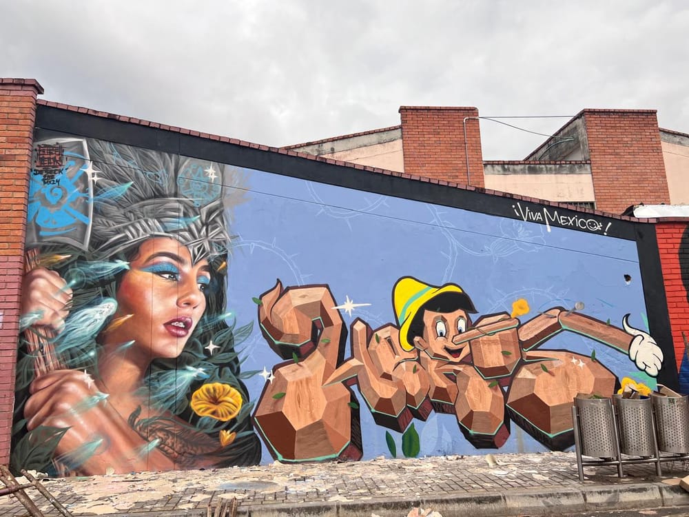 Festival Pinta la Bonita terminó con mural de 2 mil 500 metros imagen de la publicación