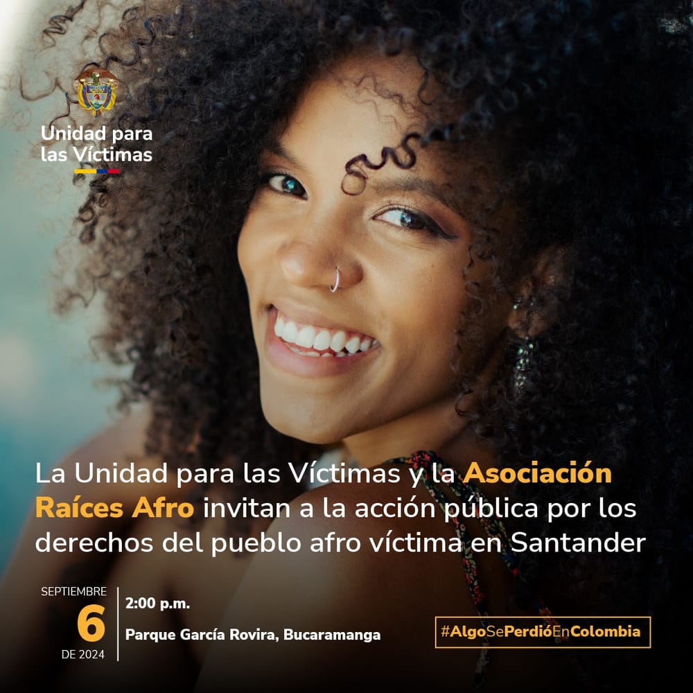 Negritudes de Santander exigen sus derechos como víctimas del Conflicto Armado imagen de la publicación