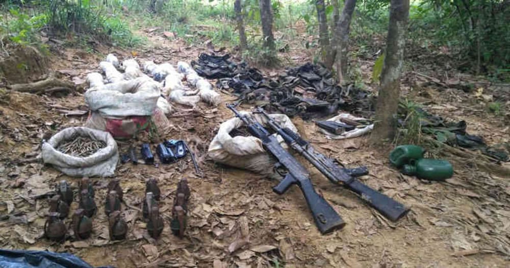 Hallazgo de caleta con fusiles podría haber generado extorsiones en el Carmen de Chucurí y imagen de la publicación