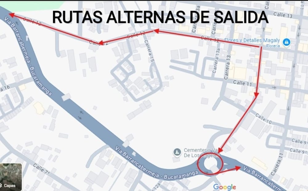 Nuevo cierre vial en Bucaramanga este lunes: mire por dónde y la vía alterna imagen de la publicación