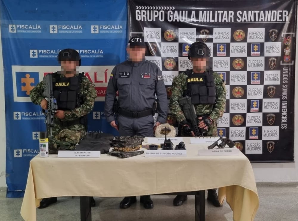 Gaula Militar Santander desmanteló depósito del Frente 12 en Barrancabermeja imagen de la publicación
