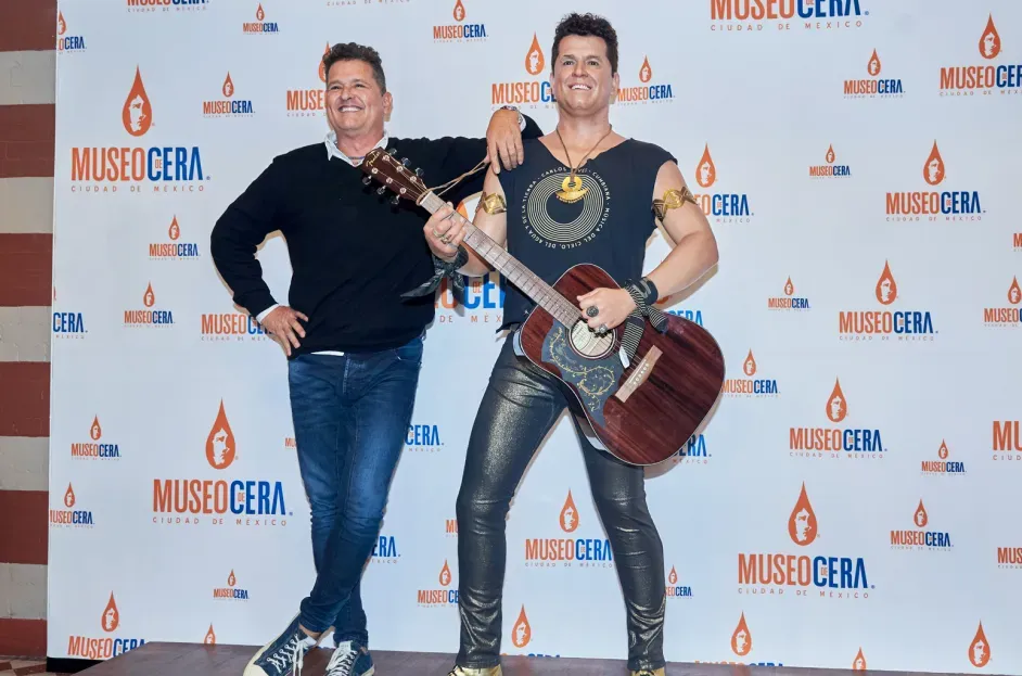 Carlos Vives inaugura su figura en el museo de cera de Ciudad de México imagen de la publicación