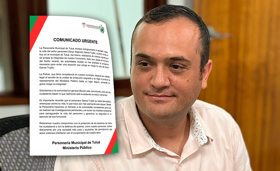 Atentado contra Personero de Tuluá imagen de la publicación