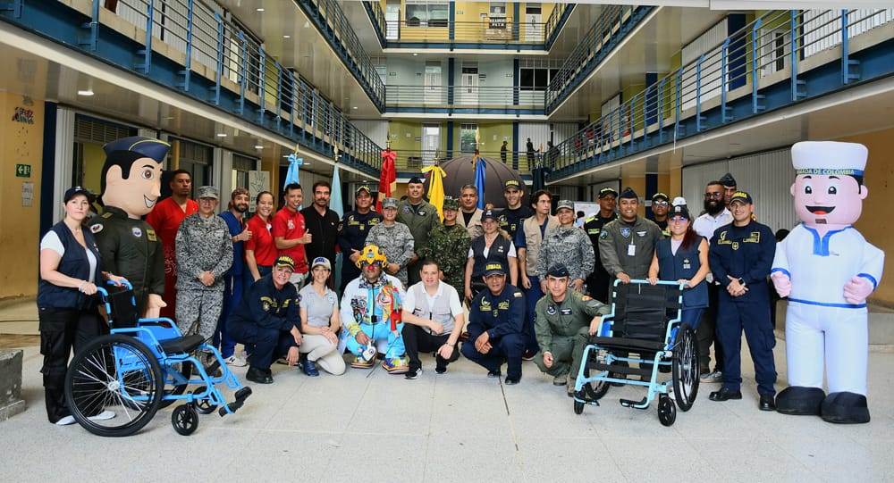 Médicos y voluntarios llevaron esperanza al Archipiélago de San Andrés imagen de la publicación