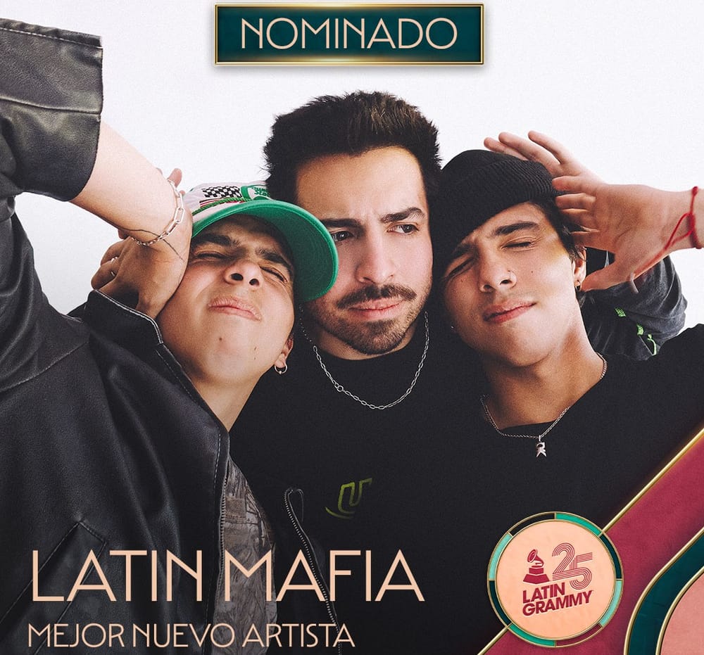 Grupo mexicano Latin Mafia nominado en Latin Grammy 2024 imagen de la publicación