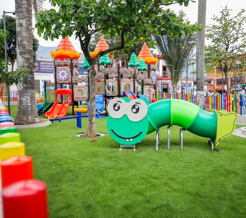 Piedecuesta renueva su imagen con el moderno Parque Uribe imagen de la publicación