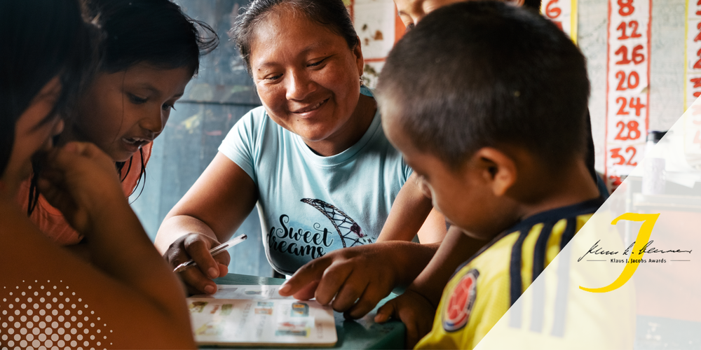 Fundación Escuela Nueva reconocida a nivel mundial con el Premio Klaus J. Jacobs imagen de la publicación