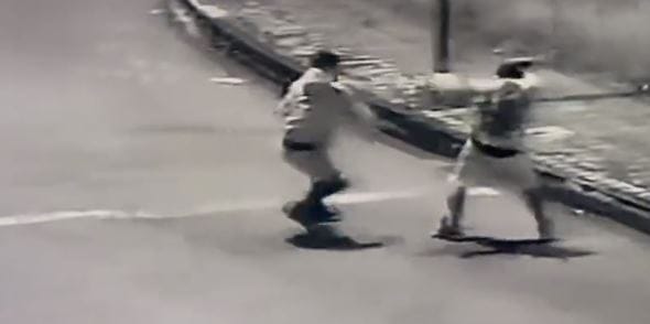 A machete y piedra se citaron a pelear en Balconcitos imagen de la publicación