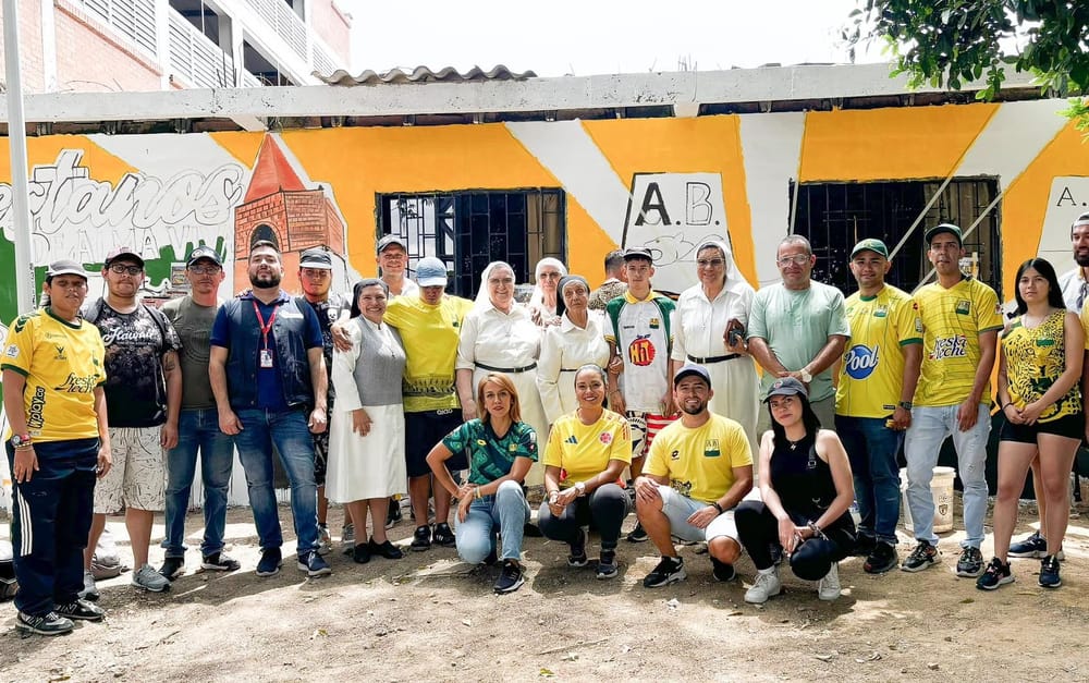 Jornada de embellecimiento y muralismo en Piedecuesta imagen de la publicación