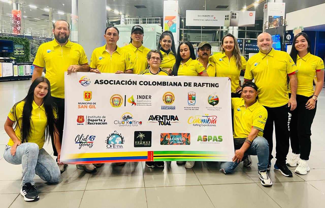 Santander en Panamericano de Rafting Pucón 2024 imagen de la publicación