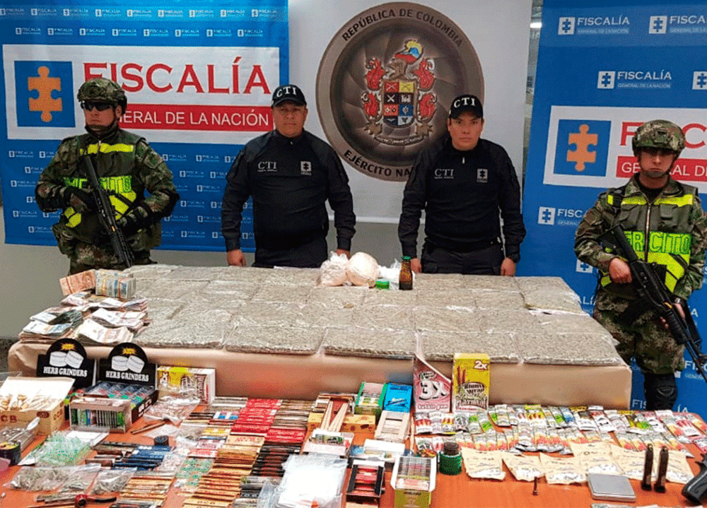 Desmantelan red de microtráfico en batallón militar imagen de la publicación