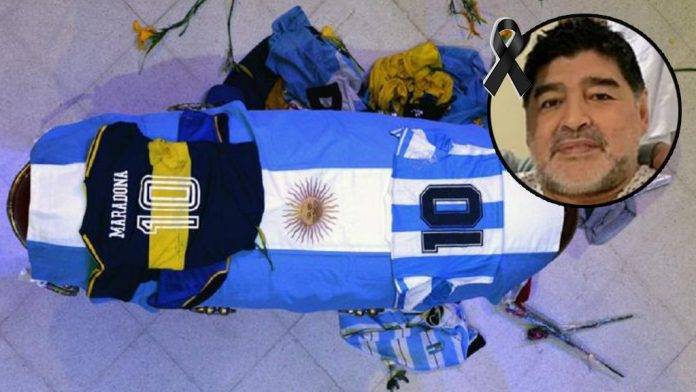 Autorizan traslado del cuerpo de Maradona a un mausoleo imagen de la publicación