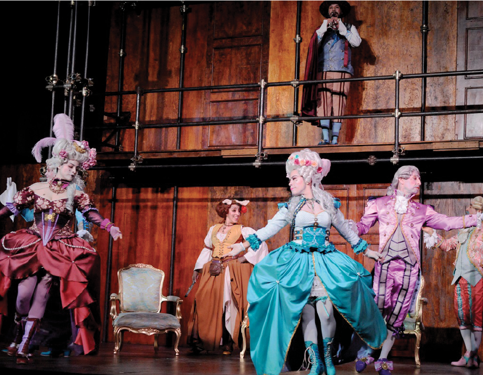 Las Preciosas Ridículas de Moliere en el Teatro Santander imagen de la publicación