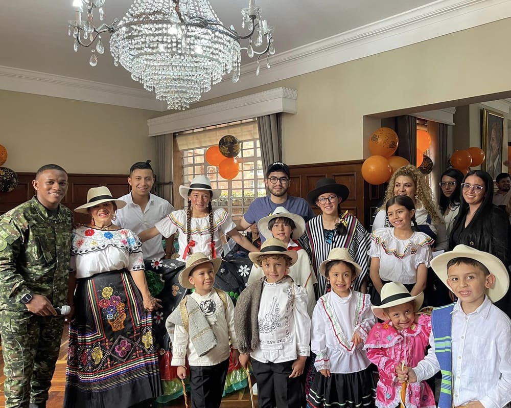Casa Santander en Bogotá celebró Día de los Niños imagen de la publicación