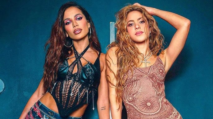 Shakira y Anitta generan expectativa con 'Soltera' imagen de la publicación