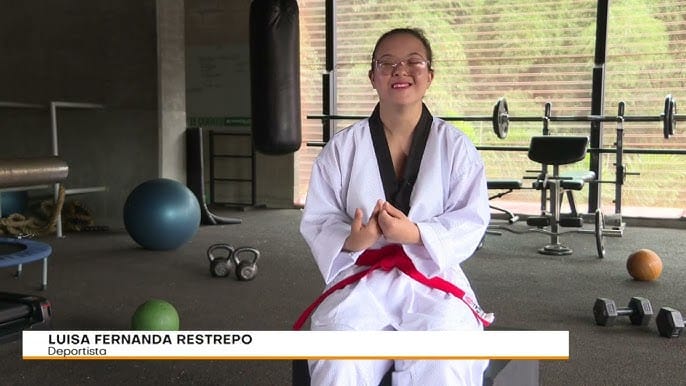 Luisa Restrepo, colombiana con síndrome de down, representará al país en Mundial de taekwondo imagen de la publicación
