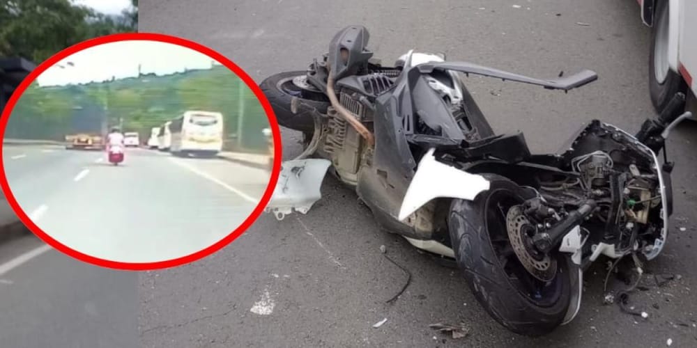 Trágico accidente de motociclistas en Medellín imagen de la publicación
