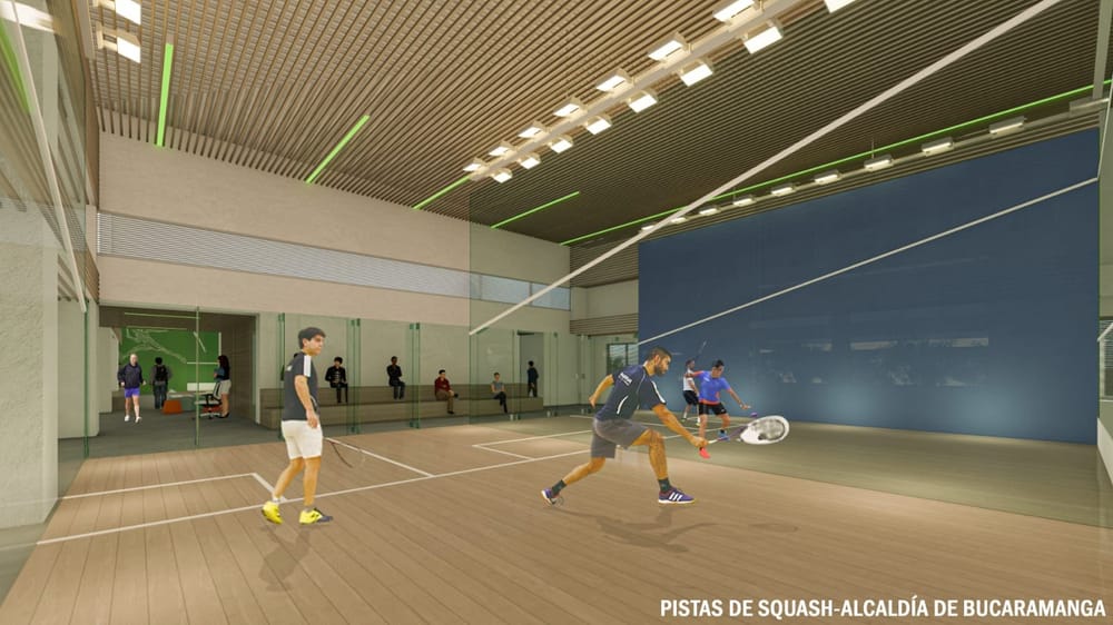 Canchas de squash en Real de Minas presentan retrasos en la entrega por deficiencias estructurales imagen de la publicación