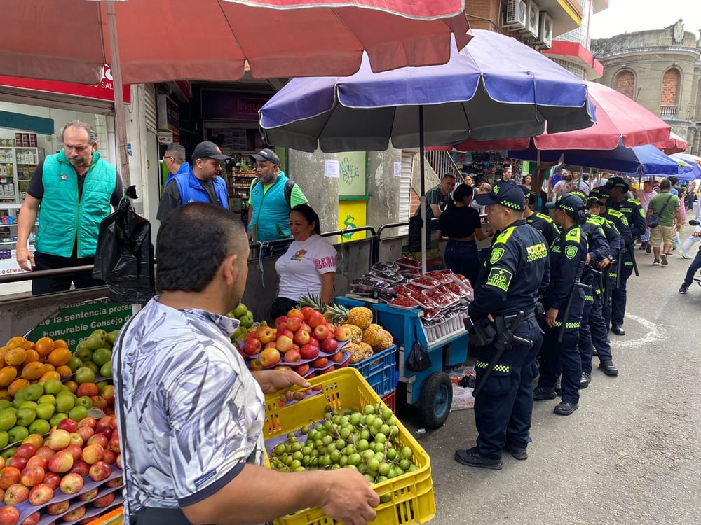 Recuperar espacio público es tarea de todos los días en Bucaramanga imagen de la publicación