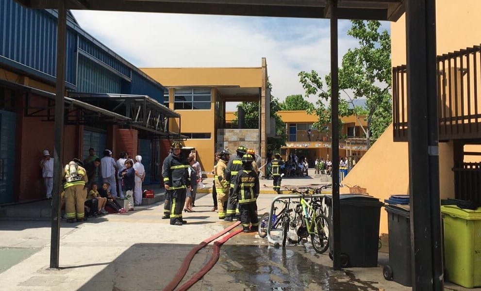 22 alumnos heridos tras incendio en un colegio imagen de la publicación