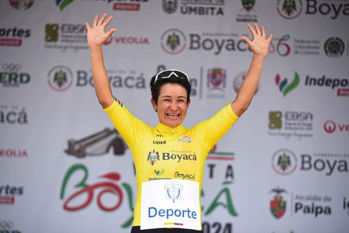 Ana Cristina Sanabria logra el título de la Vuelta a Boyacá 2024 imagen de la publicación