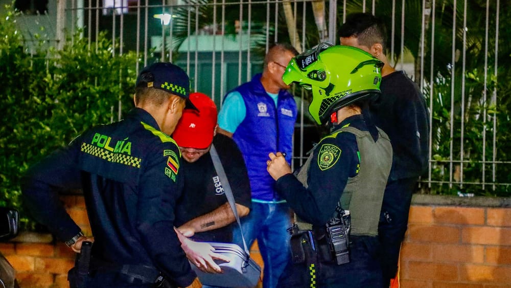 En Floridablanca ya van 1460 detenidos  en el 2024 imagen de la publicación