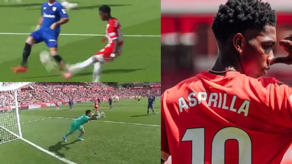 Yaser Asprilla marca su primer gol con Girona en LaLiga imagen de la publicación