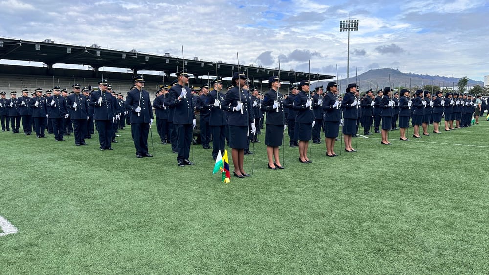 Departamento de Policía Santander ascendió a 692 agentes imagen de la publicación