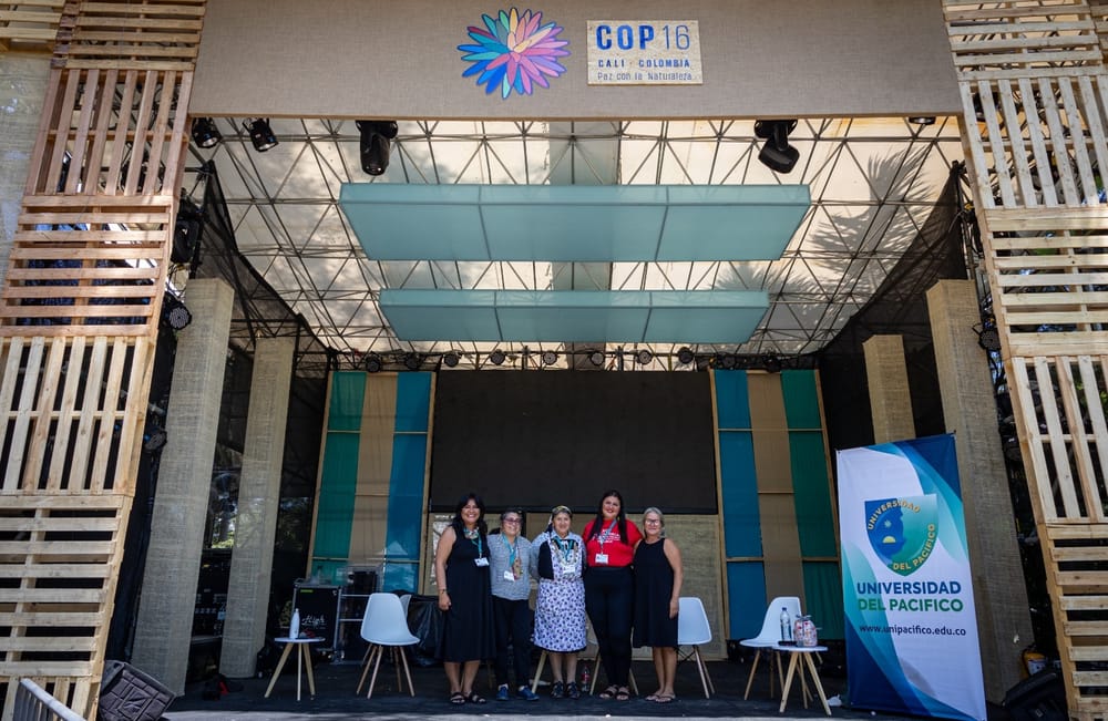 Red de Mujeres Originarias defiende la conservación marina en la CDB COP16 imagen de la publicación