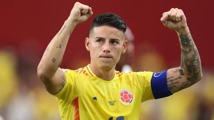 James Rodríguez es cuestionado por su estado físico en Bolivia imagen de la publicación