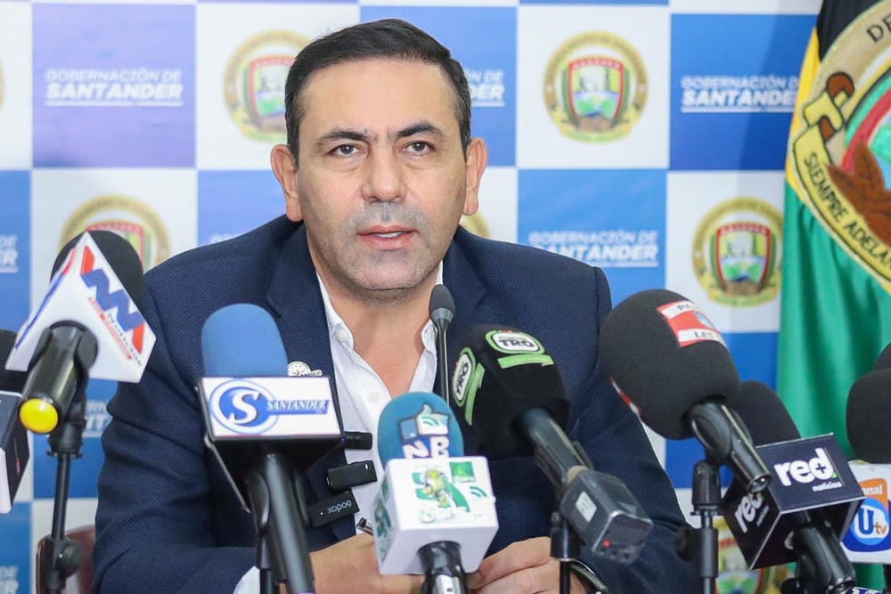 Gobernador de Santander alertó sobre la pérdida de regalías y sus efectos imagen de la publicación