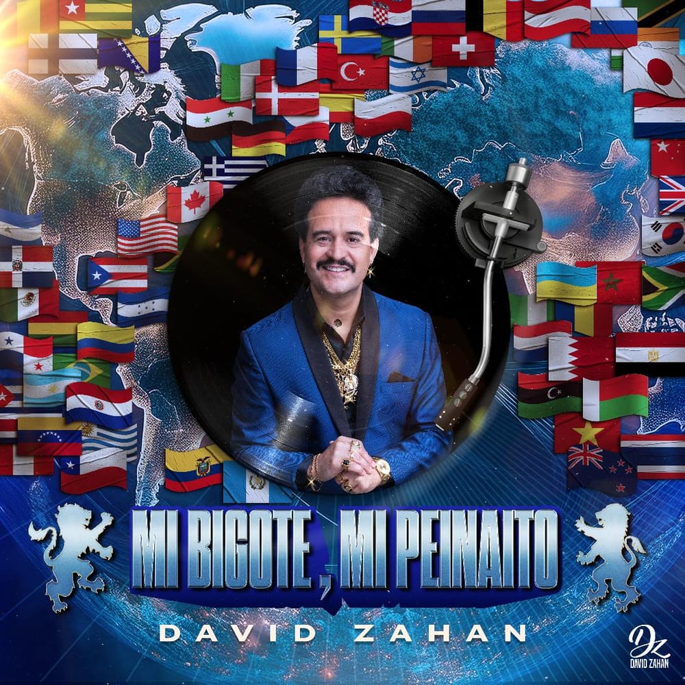 David Zahan presenta su nuevo sencillo “Mi bigote, mi peinaito” imagen de la publicación